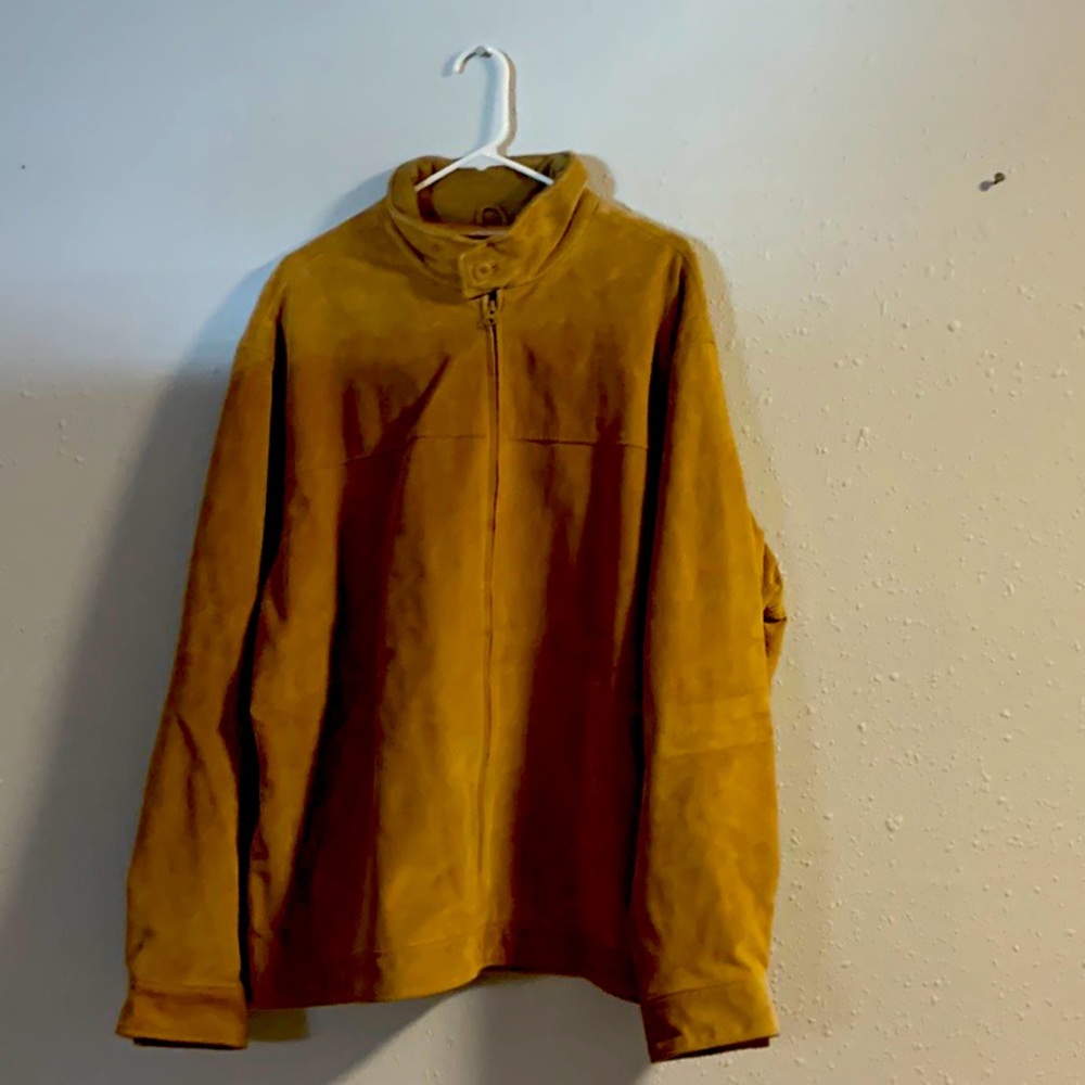 Denver Hayes mens suede jacket